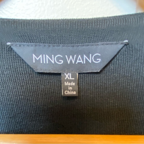 Ming Wang Women's XL Cardigan Jacket 3/4 Sleeve EUC - Picture 3 of 13